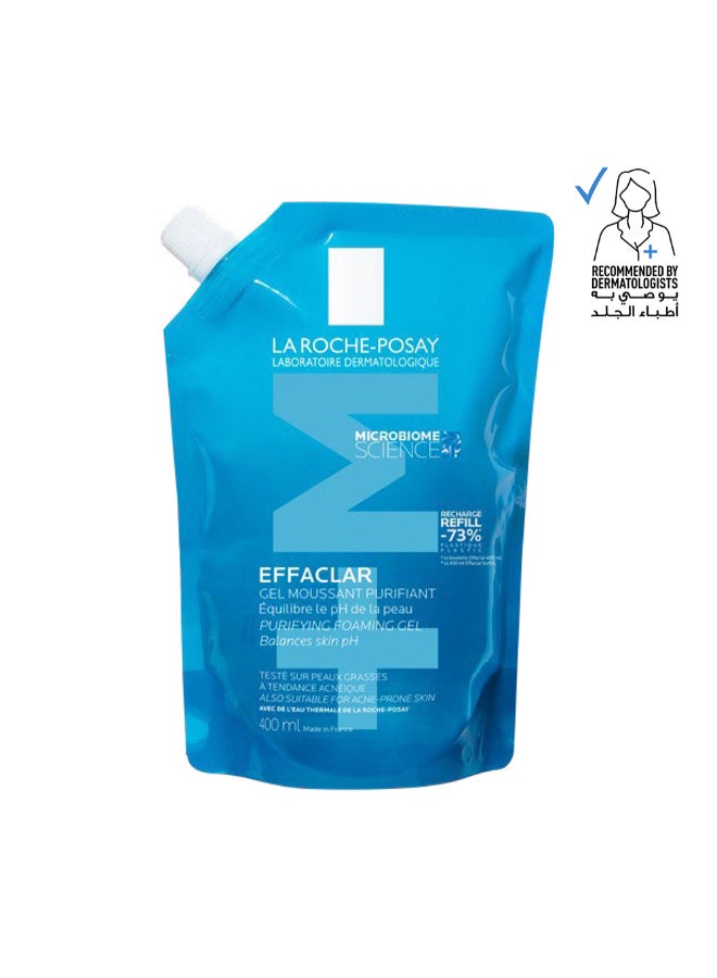 LA ROCHE-POSAY جل رغوي منقي لحب الشباب من إيفاكلار، 400 مل - Image 1