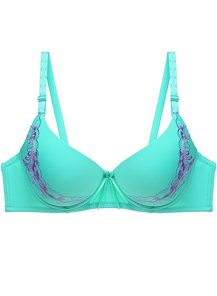 Loquat High Quality C D Cup Thin Bra Women's Embroidered Underwear 