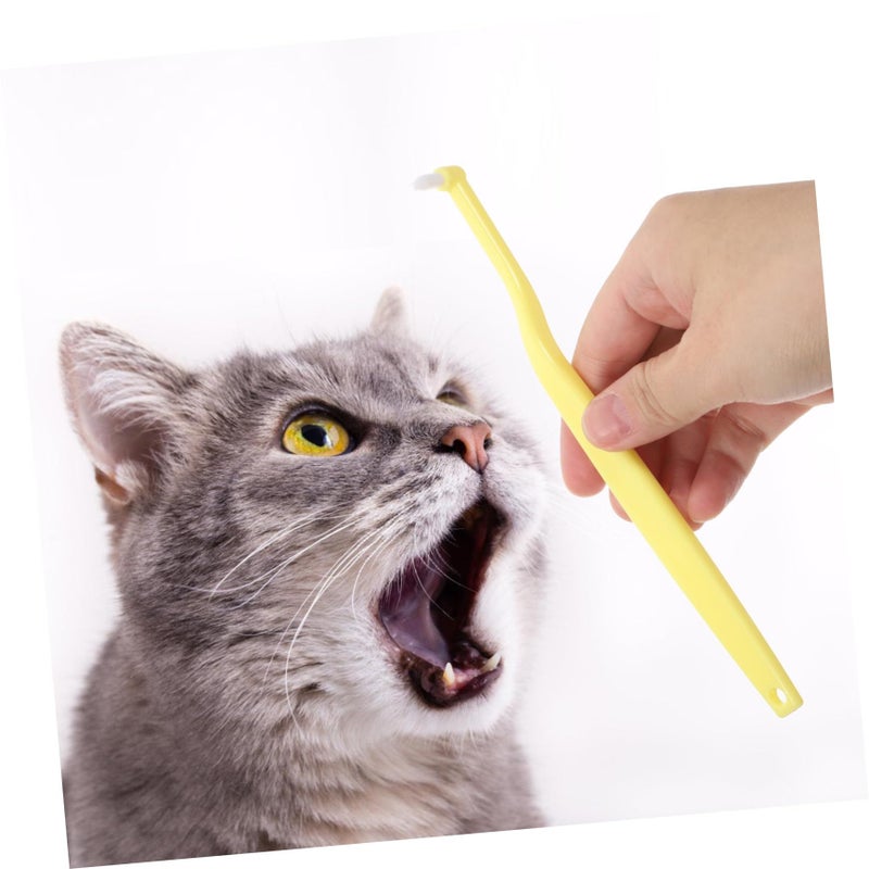 Soft Head Pet Toothbrush For Puppies Kitten Oral Care Training Small Breeds - Image 5