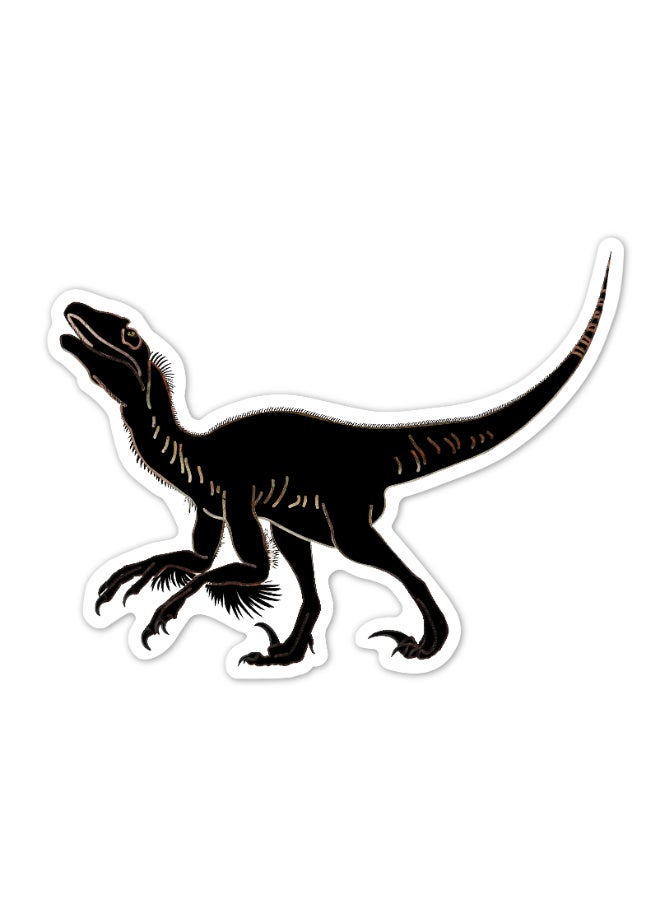 Avenir Scratch Stickers - Dinosaur Multicolour | Decorate and colour the 4 ferocious dinosaur stickers with scratch art | For ages 3 years+ - Image 2