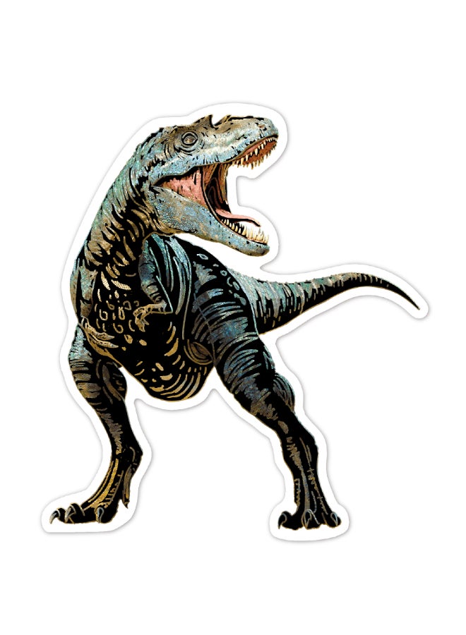 Avenir Scratch Stickers - Dinosaur Multicolour | Decorate and colour the 4 ferocious dinosaur stickers with scratch art | For ages 3 years+ - Image 4