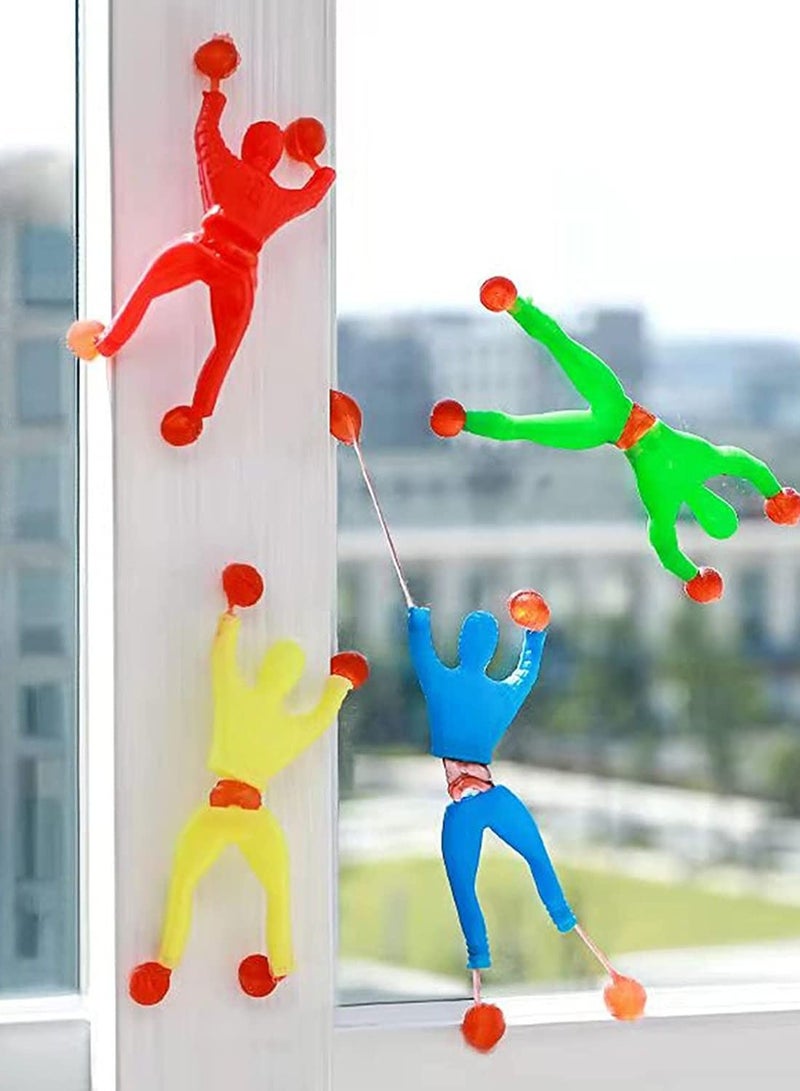 Sticky Window Crawler Men Stretchy Wall Climbers Toys Party Bag Fillers for Favor Home Kids 16 Pcs - Image 5