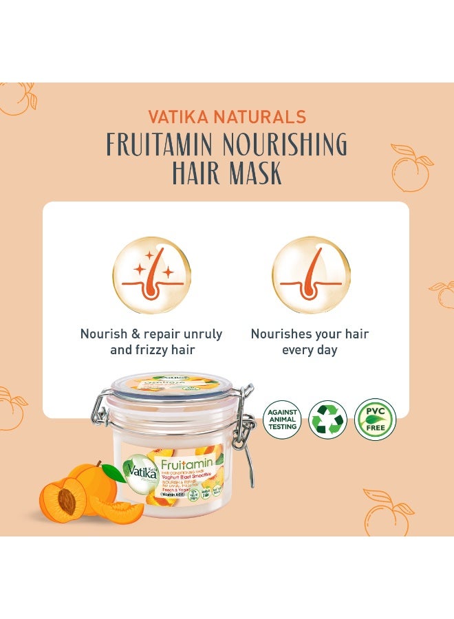 فاتيكا ناتشورالز قناع الشعر فاتيكا فروتامينز لترطيب الشعر بالخوخ والزبادي - Image 3