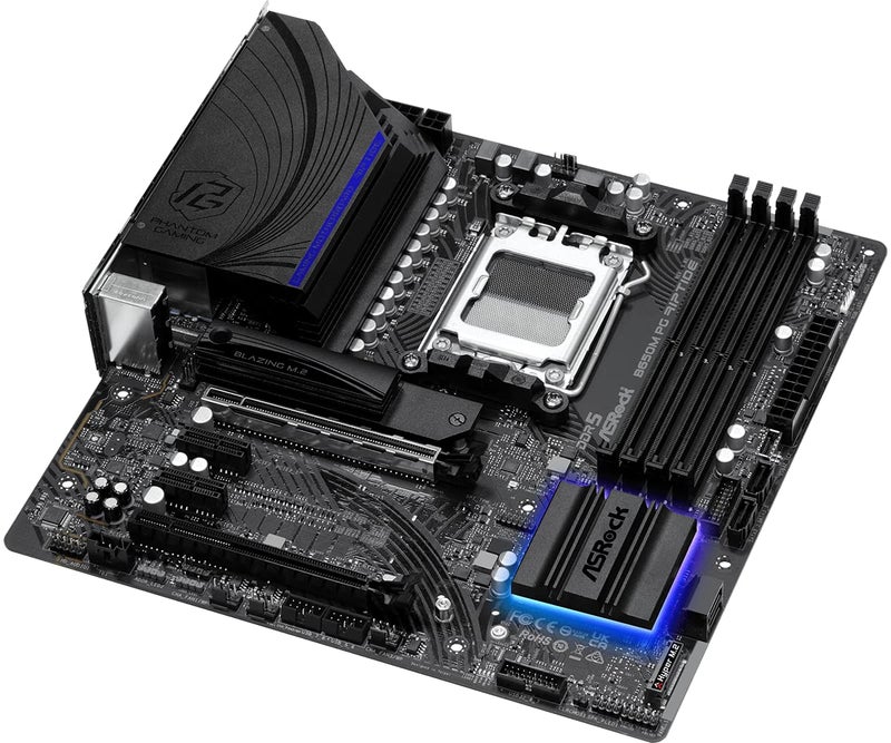 أسروك لوحة أم  B650M PG Riptide لمعالجات AMD Ryzen 7000 - Image 5
