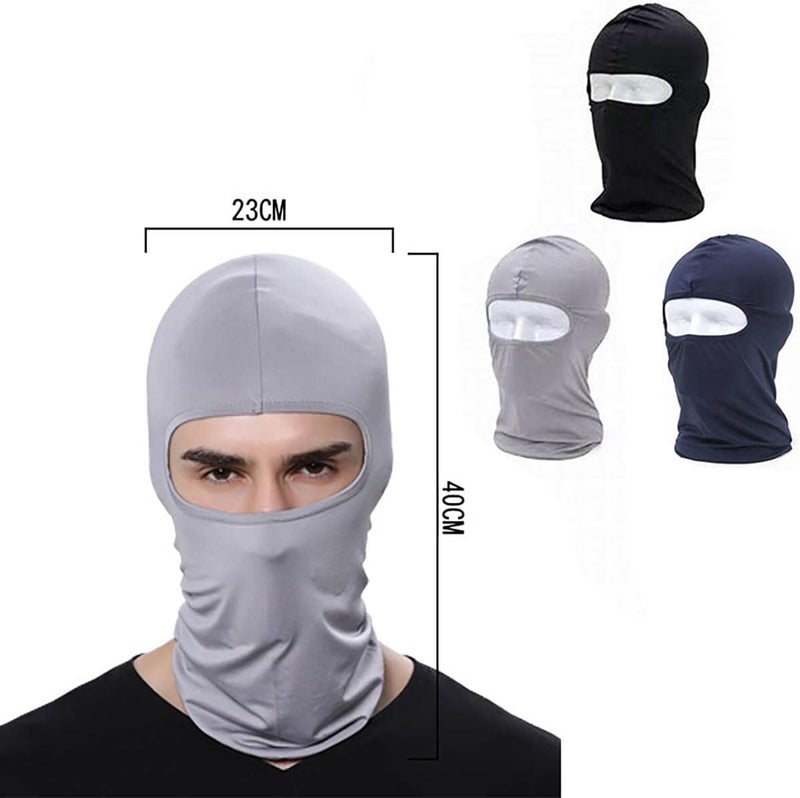 GoodTool 3PCS Balaclava Face Mask Set - Reusable Sun and Dust Protection for Outdoor Sports - Image 2