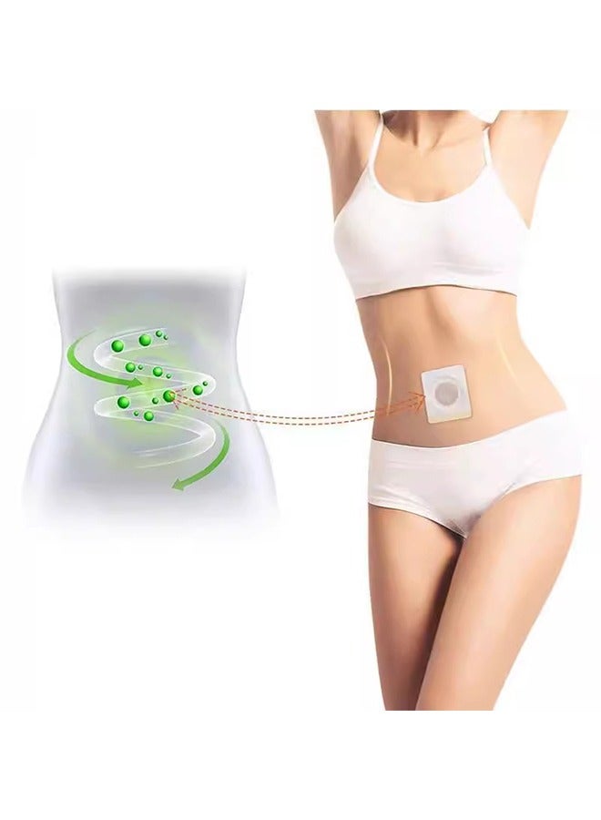 EELHOE Slim Patch- Natural Herbal Essence Fat Burn Slim Body Slimming Patch, Healthy and Mild, Safe and Effective, Help Detoxify Tone and Tighten Skin 30Pcs - Image 5