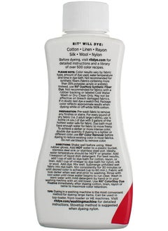 Rit Dye Rit+88230+8+Oz+Cherry+Red+Liquid+Dye (3)  - Image 3