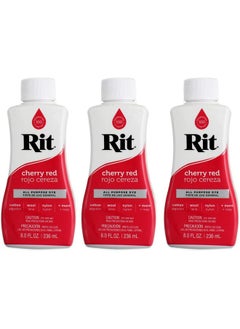 Rit Dye Rit+88230+8+Oz+Cherry+Red+Liquid+Dye (3)  - Image 1