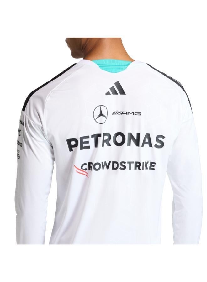 اديداس قميص بأكمام طويلة MERCEDES - AMG PETRONAS FORMULA 1 TEAM DRIVER - Image 4