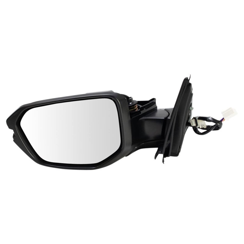 TRQ Left Mirror Drivers Side Compatible with 20192020 Honda Insight HO1320341