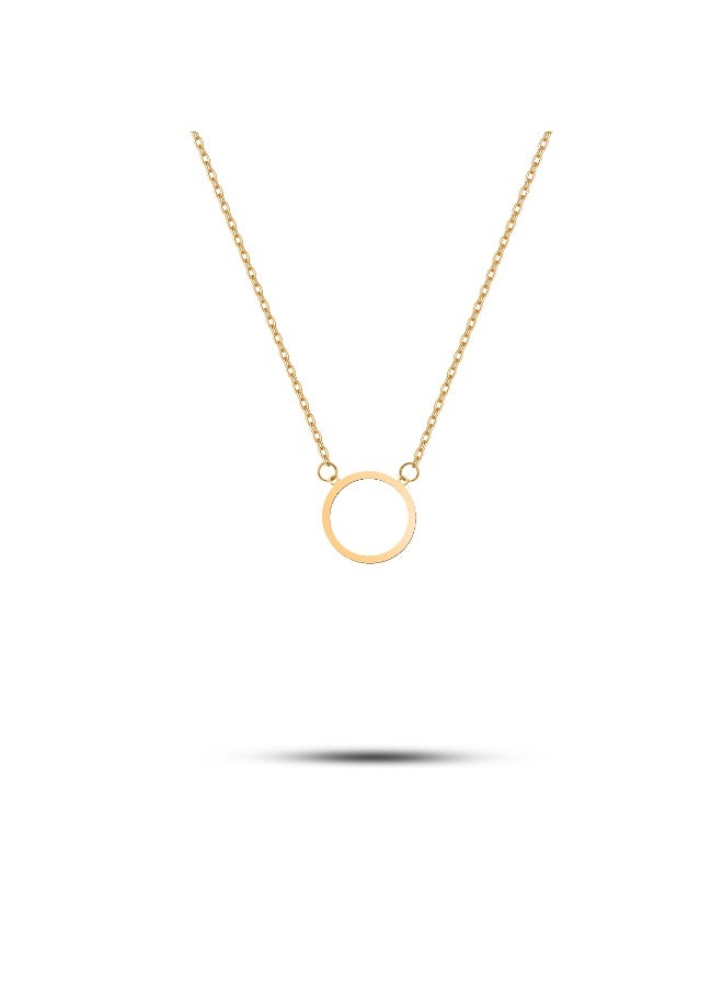 18K Pure Gold Women’s Necklace – Elegant & Premium Design-1.03Gram