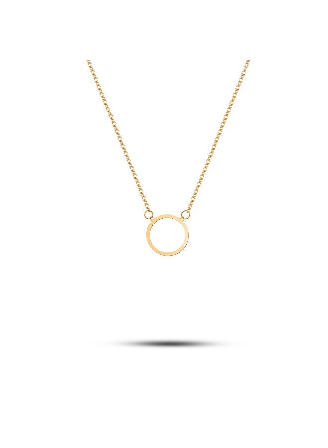 Ruby Art Gold 18K Pure Gold Women’s Necklace – Elegant & Premium Design-1.03Gram - Image 2