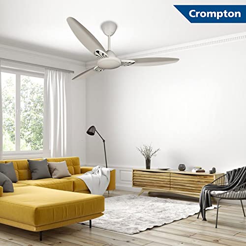 Crompton Seno Prime High Speed Decorative Ceiling Fan - 1200 mm (48 inch) Ceiling Fan (Cool Grey) - Image 5