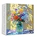 PICKFORU Wildflowers Vase 1000 Piece Puzzle for Adults Oil Painting Flower Jigsaw Puzzle Gradient Art Plant Puzzles - Image 2
