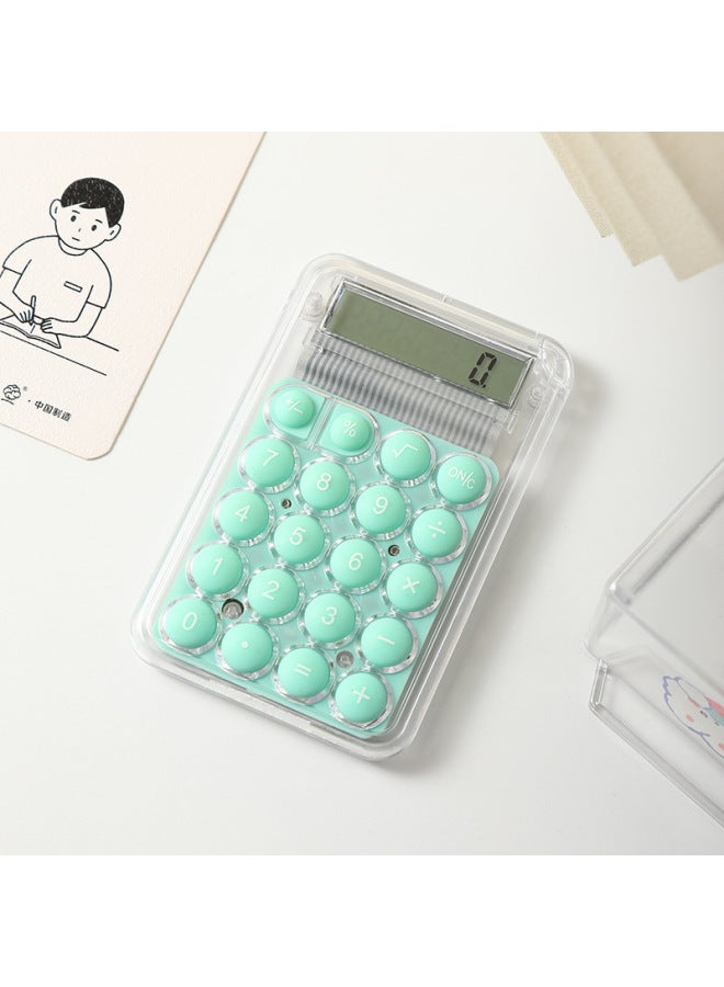 High-value Mini Candy-colored Calculator Student Exam Work Study Handheld Calculator