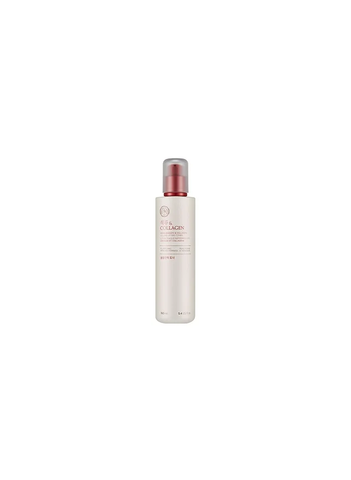 THE FACE SHOP Skin Tightening Toner || With Pomegranate Extract and Marine Collagen || To Reduce Wrinkles 160ml