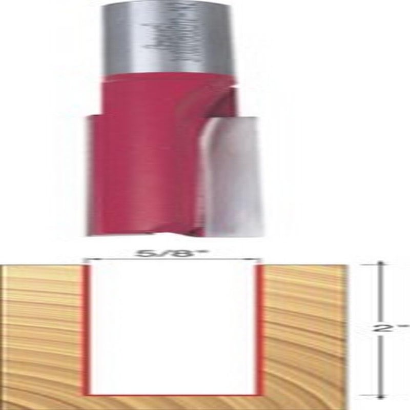 freud فرويد 12-142: بت مستقيم مزدوج الشفرات بقطر 5/8" مع عمود بقطر 1/2"، طول إجمالي 4" - Image 4