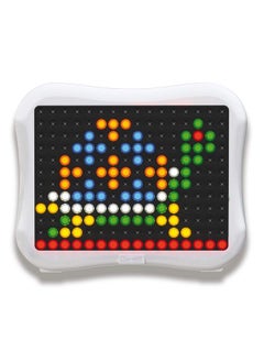 Quercetti Peg Brite Light Up Toy Design And Create Mosaic Art On The Peg Board With 120 Pegs & Bright Led Lights Promotes Creative Thinking And Fine Motor Skills For Kids Ages 3 Years & Up  - Image 5