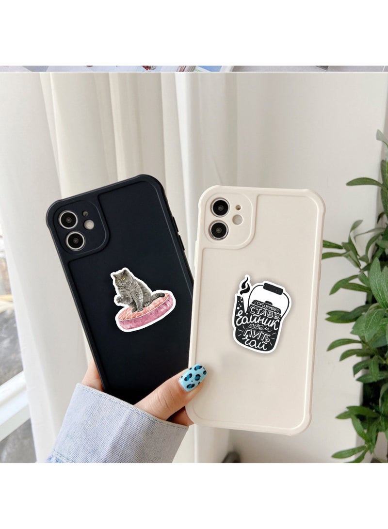 50 PCS Russia Stickers Vinyl Waterproof Decals Decor Water Bottles Laptop Luggage Helmet Skateboard Scrapbook Phone Case Gifts for Russian Kids Teens Adults Girls - Image 2