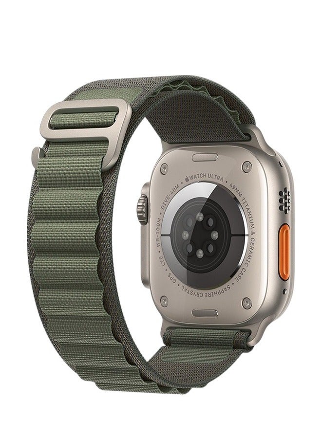 Spigen Watch Band Green Sizes :42/44/45/49mm Strap For Apple watch Green - Image 1