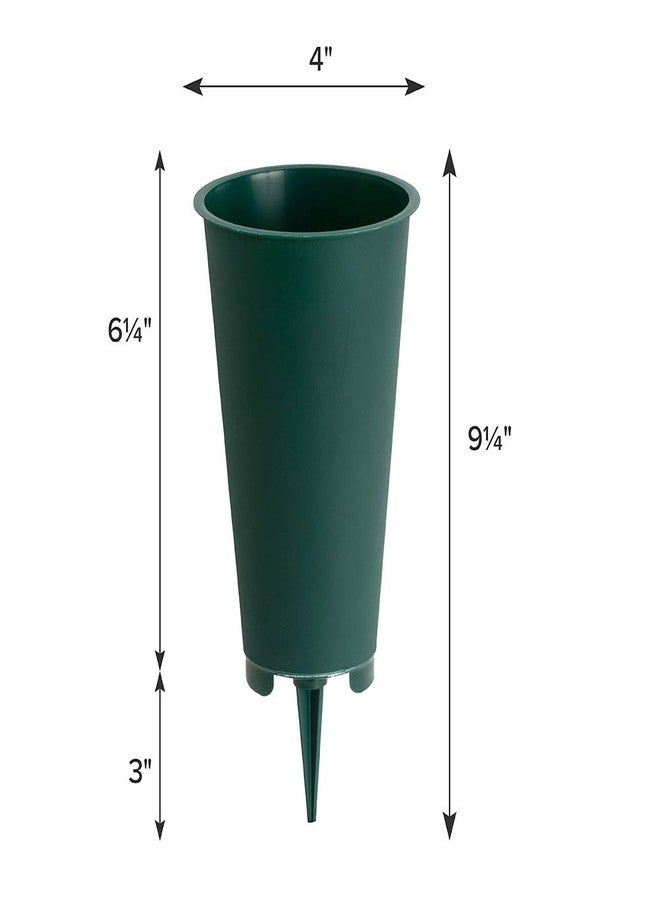 Novelty Round Cemetery Vase - Image 2