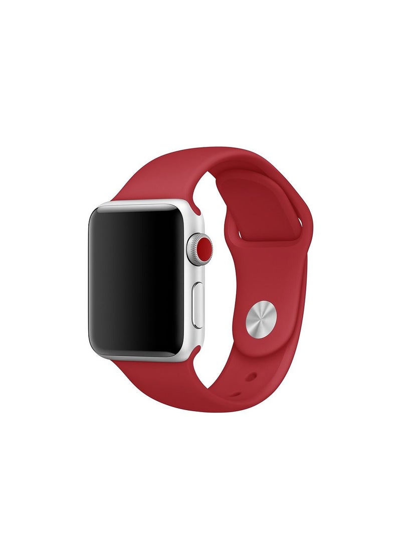 Soft Silicone Fitness Replacement Accessories Straps Wristbands For Apple iWatch Band Series 6/5/4/3/2/1/SE - 42/44mm - Image 1