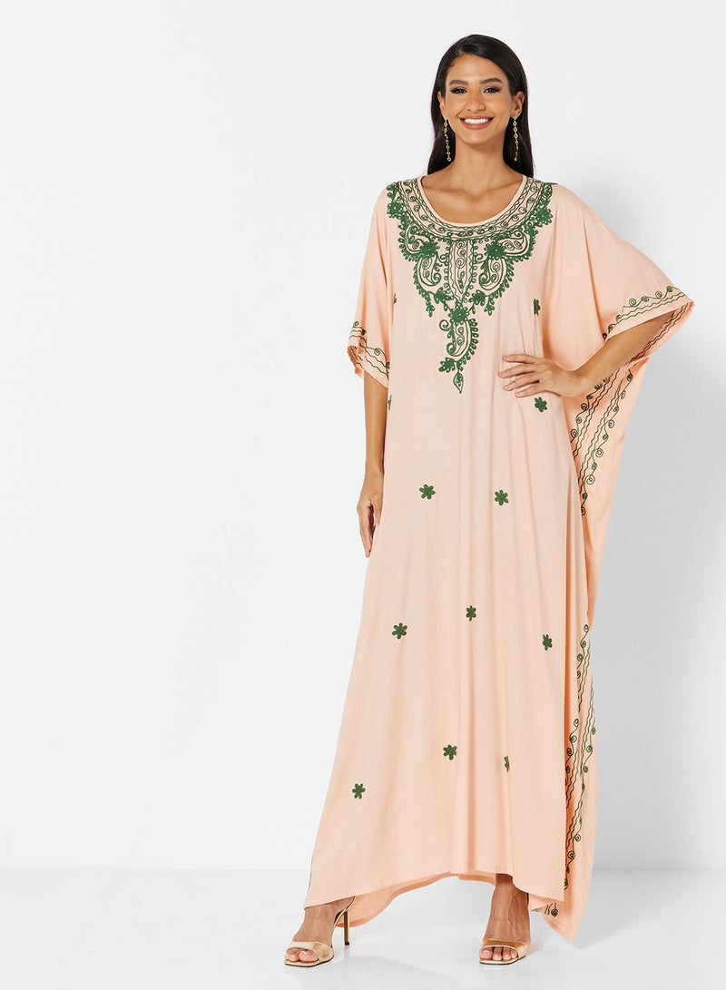 ARABIAN CLOSET EMBROIDERED KAFTAN - Image 4