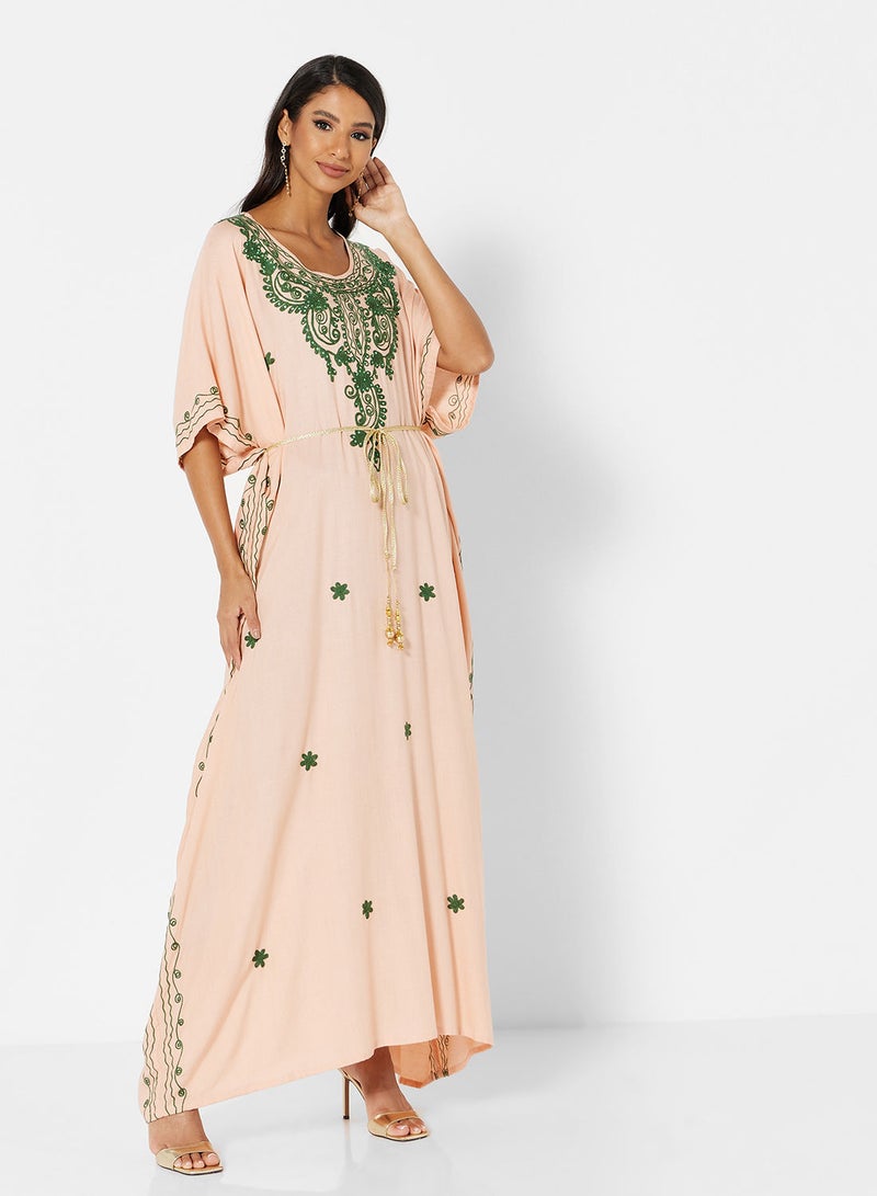 ARABIAN CLOSET EMBROIDERED KAFTAN - Image 1
