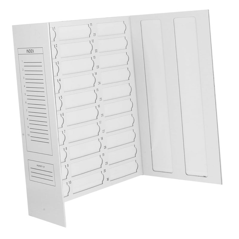 Microscope Slides Drying Board Storage Holder with 25 Slots Lab Kit Organizer - Image 1