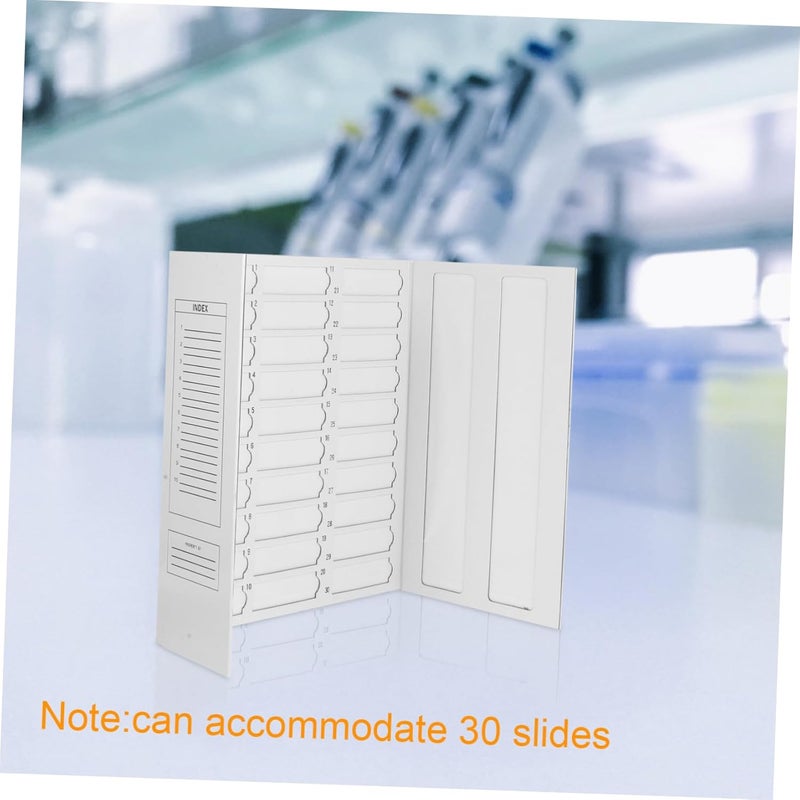 Microscope Slides Drying Board Storage Holder with 25 Slots Lab Kit Organizer - Image 5