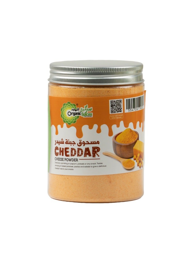 أورغانيك سبايسز مسحوق جبن الشيدر 150 جرام