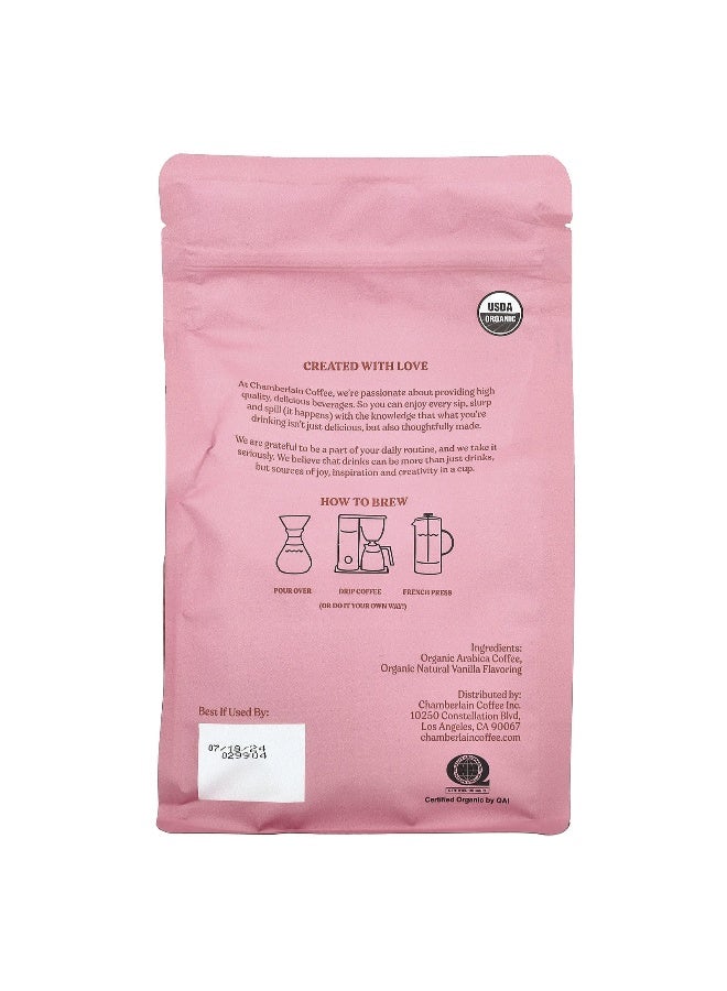 Chamberlain Coffee, Fluffy Lamb Vanilla Blend, Ground, Medium Roast , 12 oz (340 g) - Image 2