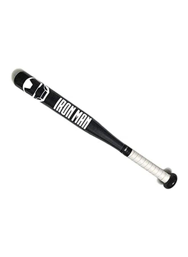 Generic 80 Cm 6 Cm Wide Iron Man Baseball Bat Made Of Black Beech Wood 