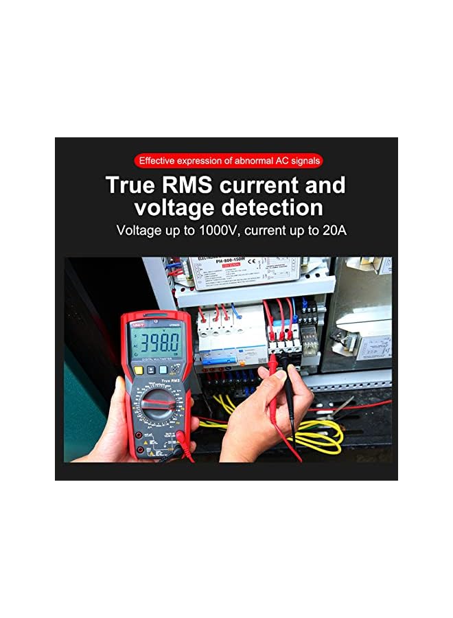 UNI-T All in One True RMS Digital Multimeter 20A High Current Digital Multimeter NCV/capacitor/triode/LED test/temperature and Live wire test | UT89X - Image 3