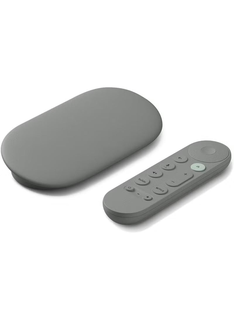 Google TV Streamer 4K - Fast Streaming Entertainment on Your TV with Voice Search Remote - Watch Movies, Shows, Live TV, and Netflix in 4K HDR - Smart Home Control - 32 GB of Storage - Hazel - Image 1