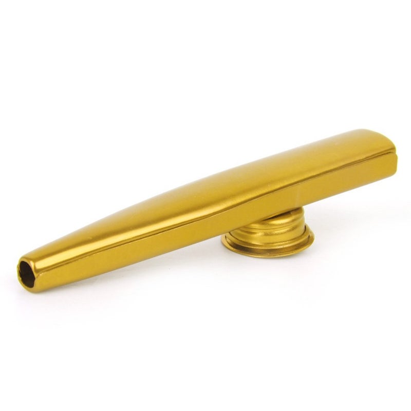 Justec - Aluminum Alloy 5 Membrane Flute Diaphragm Mouth Kazoos (Yellow) - Image 1