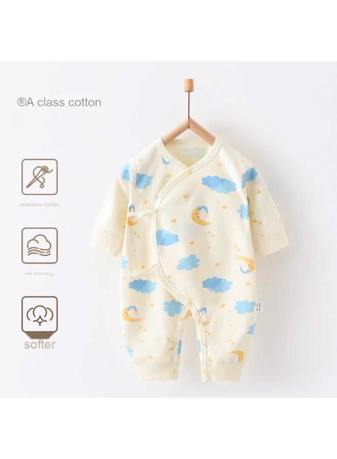 ملابس الأطفال المولودين - بدلة قطنية ناعمة لجميع الفصول