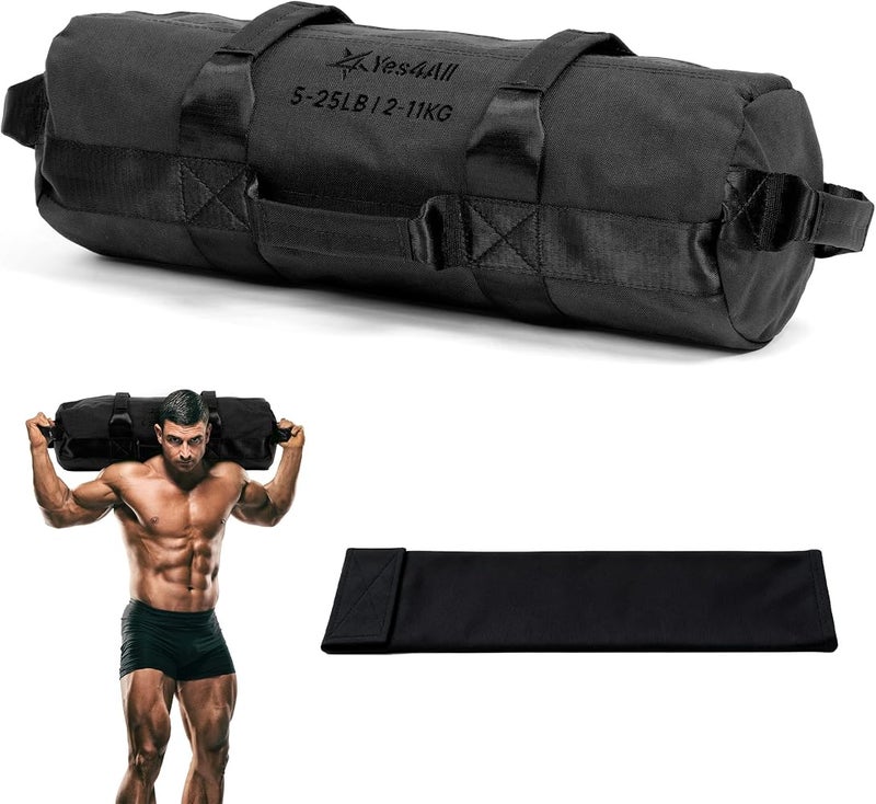 Yes4All 20kg/30kg/50kg/80kg Weight Bag - Sandbags Gym - Core Training Power Bag for Crossfit/Running/Workout/PowerLiffting - Sold UNFILLED - Image 1
