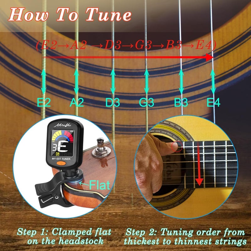 MOREYES guitar-tuners (03 rechargeable tuner) - Image 3