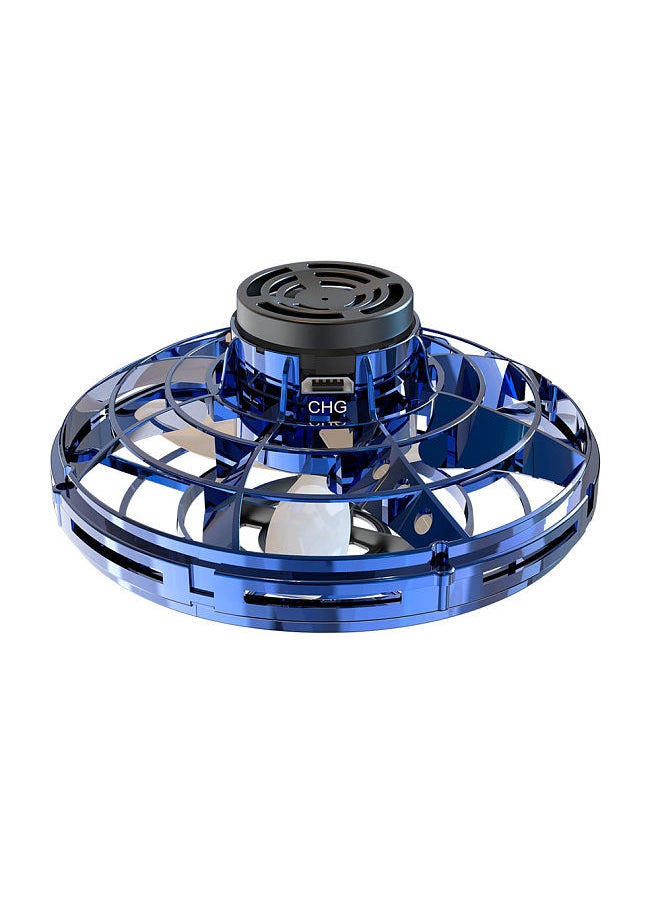 Generic - UFO Fingertip Upgrade Flying Spinner Decompression Toy For Adult and Kids (Blue) - Image 1