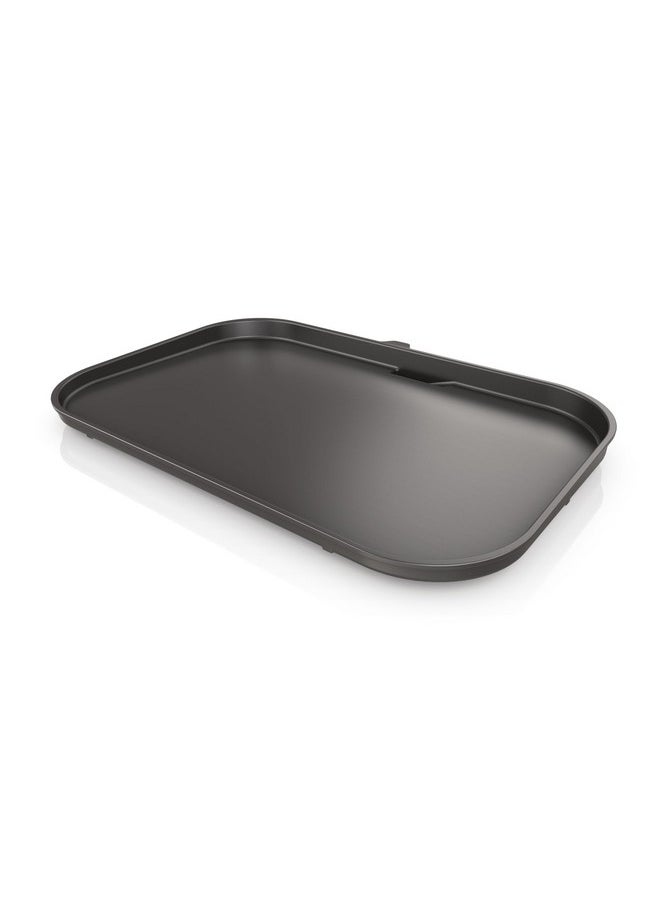 Ninja Ninja XSKGRIDLXL Woodfire Premium Griddle Plate, Compatible with OG800 and OG900 Series, Direct, Edge-to-Edge Heat, Ceramic, Nonstick, Precise Heat Control, 17.87'' x 12.35'', Black  - Image 1