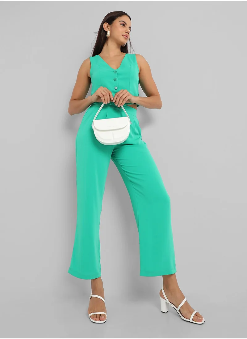 Haute Sauce Structured Curve Handbag - White