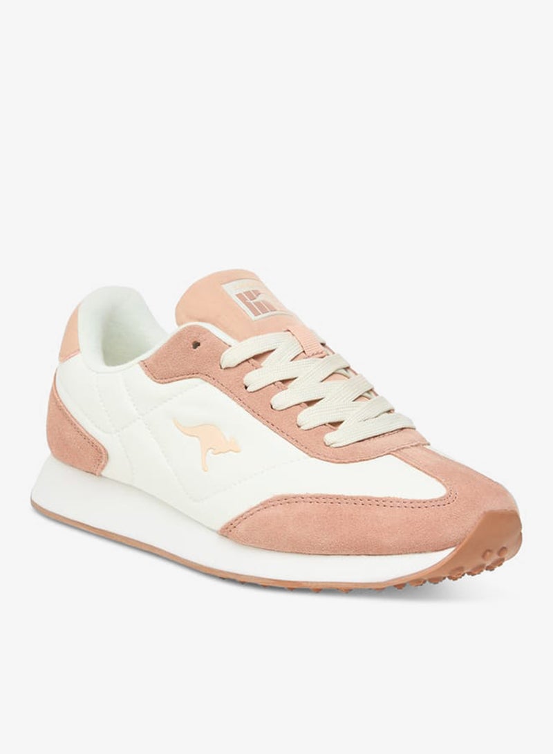 kangaROOS Womens Colourblock Lace-Up Sports Shoes - Image 3