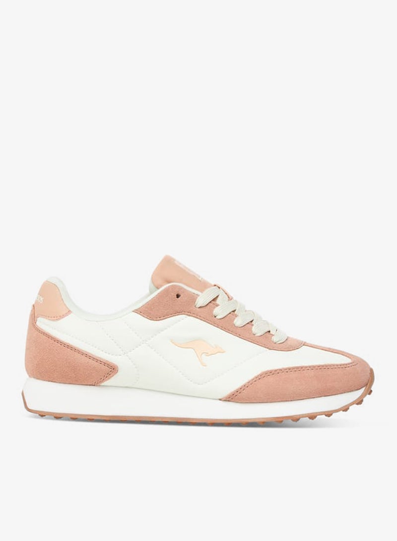 kangaROOS Womens Colourblock Lace-Up Sports Shoes - Image 1