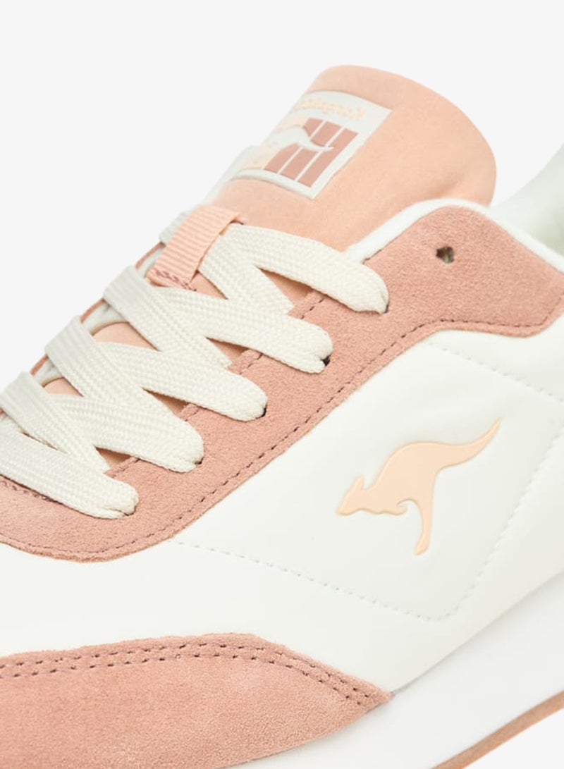 kangaROOS Womens Colourblock Lace-Up Sports Shoes - Image 4