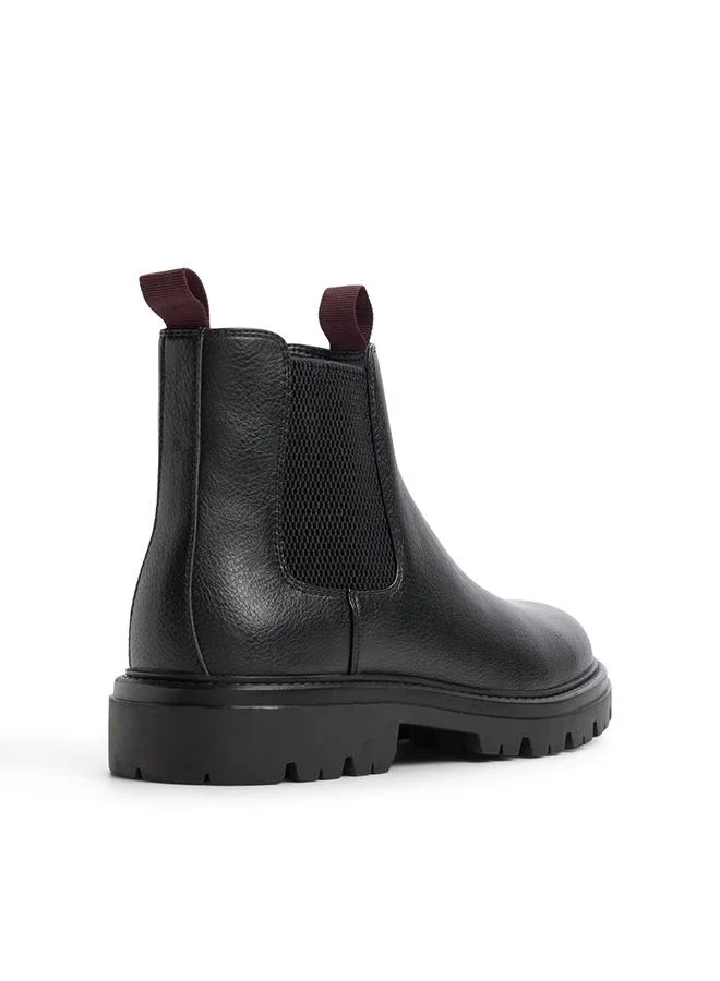 Call it Spring Defender Men's Black Ankle Boots