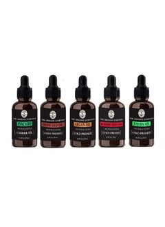 Sheer Veda Essential Oils (Eo), Carrier Oils 15 Ml Each -Set Of 5, Combo Pack, Gift Set. (Carrier Oil-Argan/Rosehip/Jojoba/Grapeseed/Avocado) 