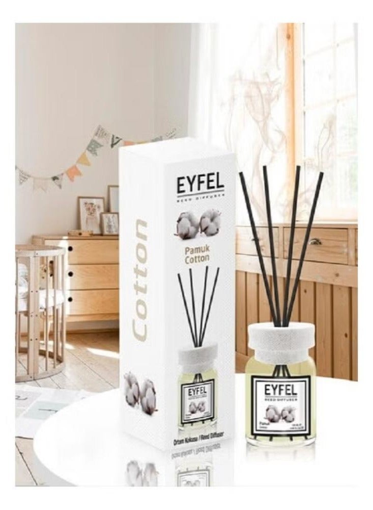 EYFEL Reed Diffuser Cotton Room Air Freshener 120ml