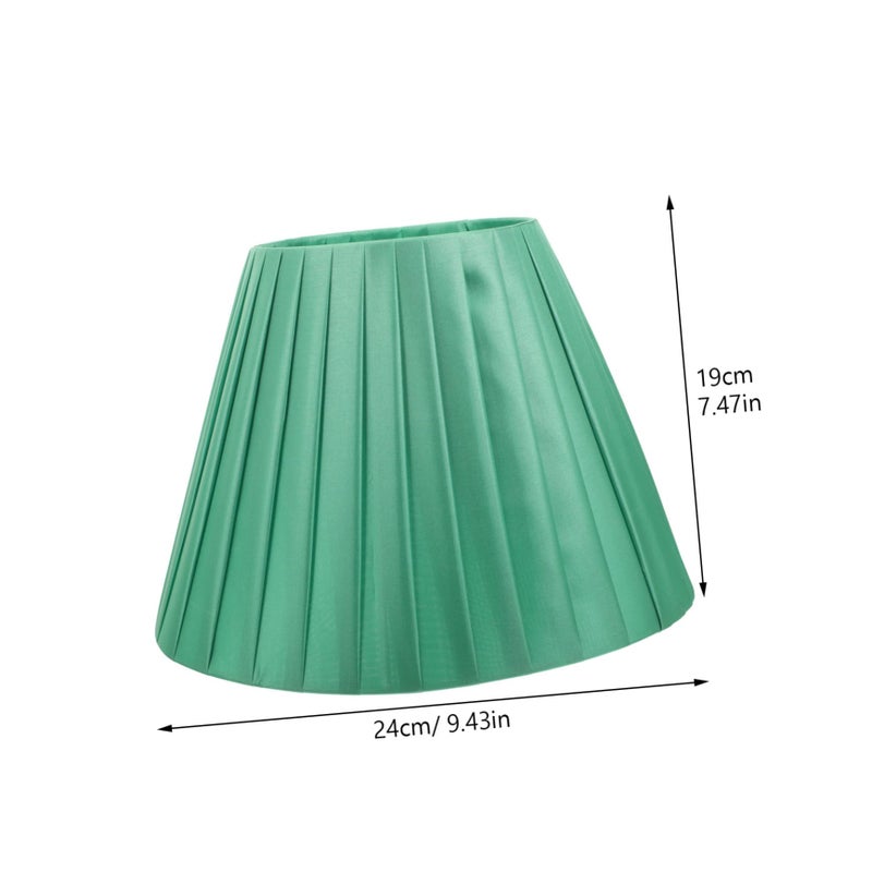 Pleated Fabric Lamp Shade Soft Light Cover Removable For Table Floor Lamps Living Room Bedroom - Image 3
