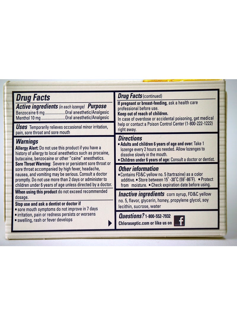 Chloraseptic Sore Throat Lozenges Max Wild Berries-15'S  - Image 5